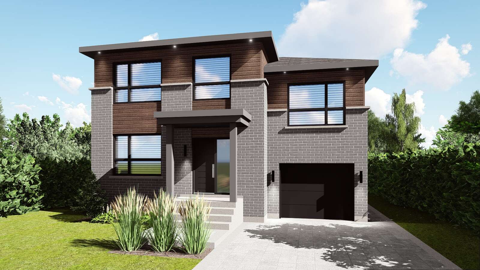 Modèle A Maison unifamiliale Groupe 4M